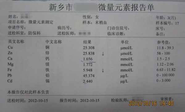 成人查微量元素有用吗（成人查微量元素检查需要空腹吗）