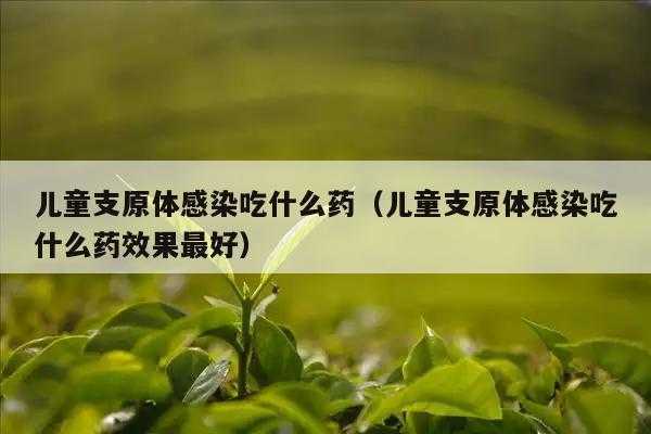 支原体吃中药有用不（支原体感染吃中药会好吗）