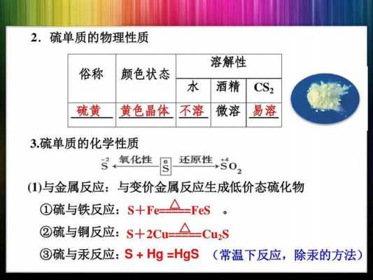 硫磺对水银有用（硫磺处理水银原理）