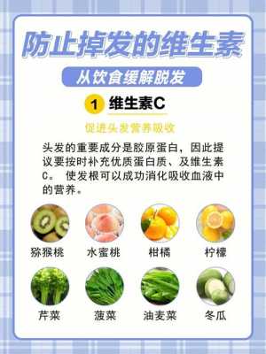 脱发吃维生素c有用吗（脱发补充维生素c有用吗）